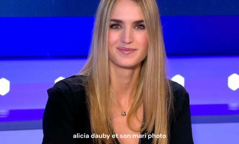 alicia dauby et son mari photo