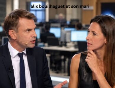 Alix Bouilhaguet et son mari