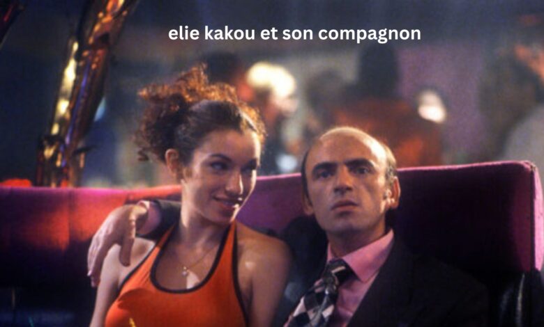 Élie Kakou et son compagnon