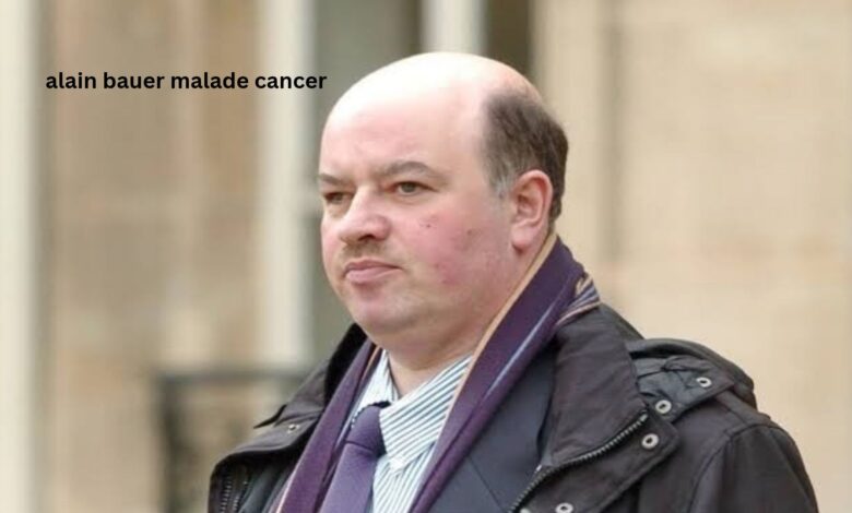 Alain Bauer malade