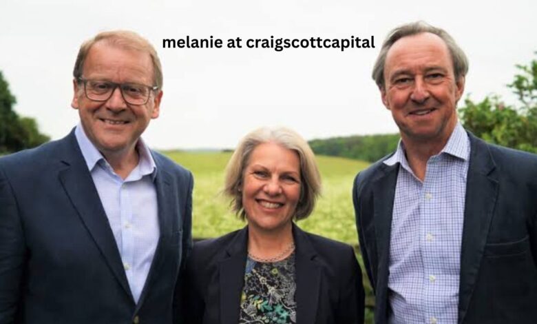 Melanie at CraigScottCapital