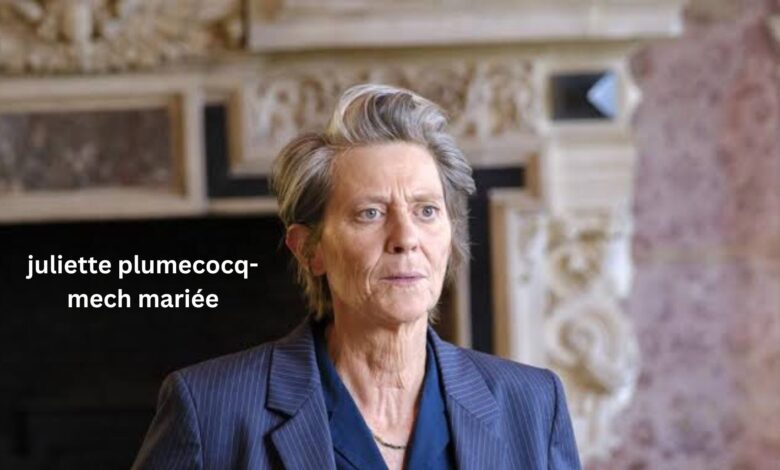 Juliette Plumecocq-Mech mariée