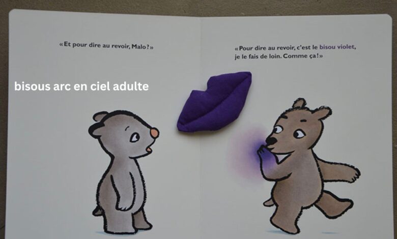 Bisous arc en ciel adulte